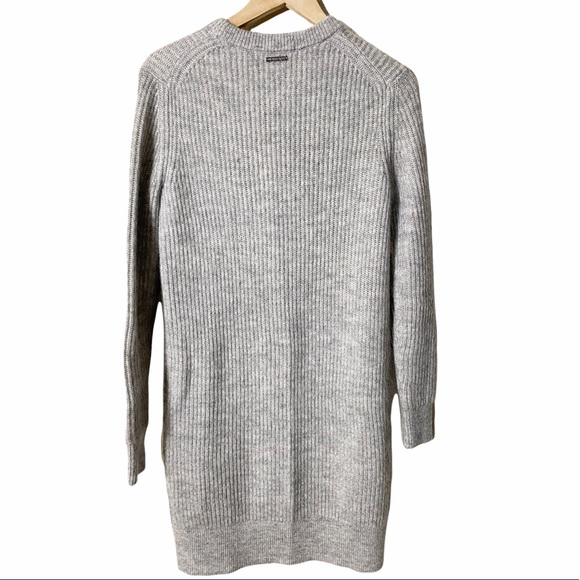 Michael Kors | Wool mohair crew neck sweater knitted dress - Picture 3 of 7